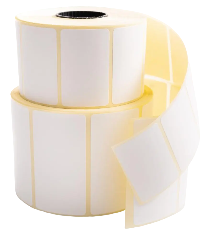 Coated thermal labels